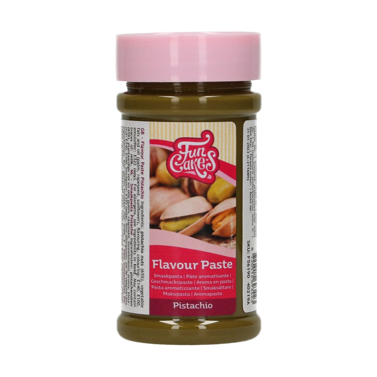 Pâte aromatisante pistache 80 g FunCakes