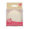 Caissettes à cupcakes Blanc Funcakes x48