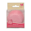Caissettes à cupcakes Rose clair Funcakes x48