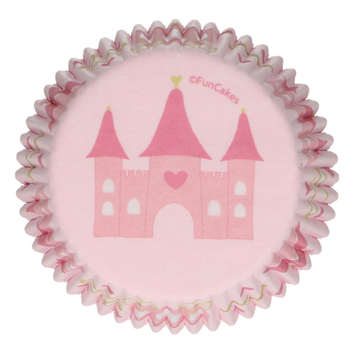 Caissettes à cupcakes Princesse x48 FunCakes