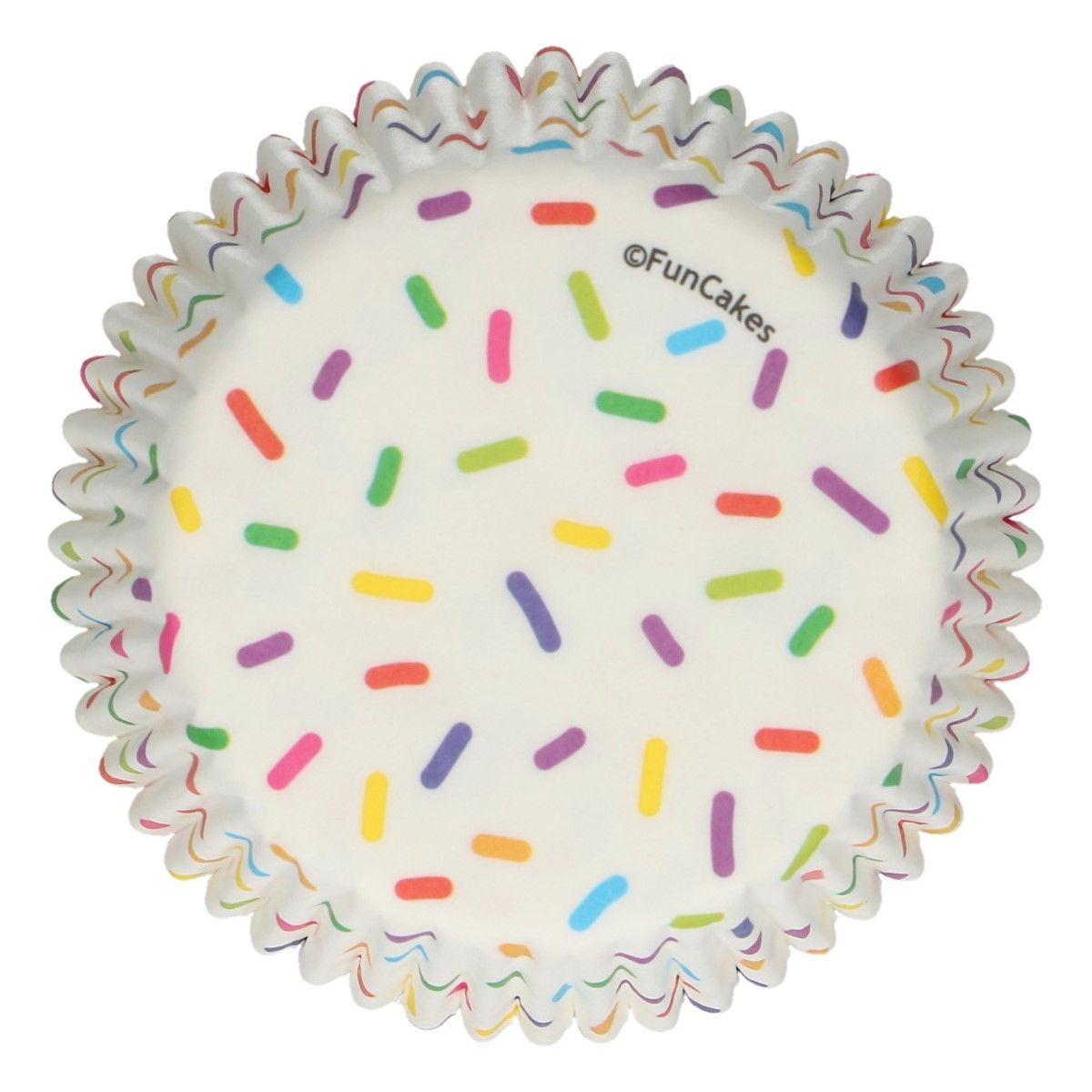 Caissettes à cupcakes Paillettes x48 FunCakes