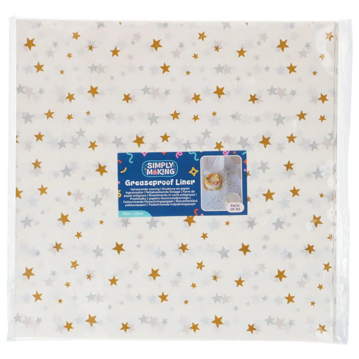 Feuilles de papier sulfurisé Bento Star x50