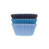Caissettes HOM Assorties Bleu x75