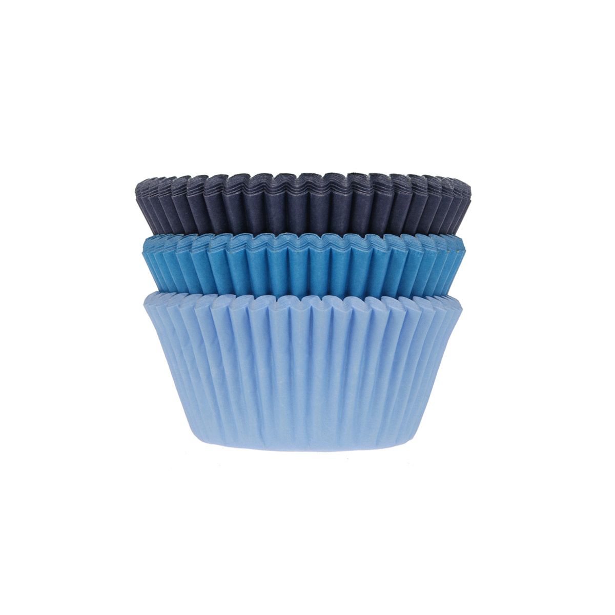 Caissettes à cupcakes assorties bleu x75 House of Marie