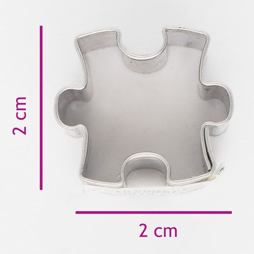 Découpoir pièce de puzzle 2 cm