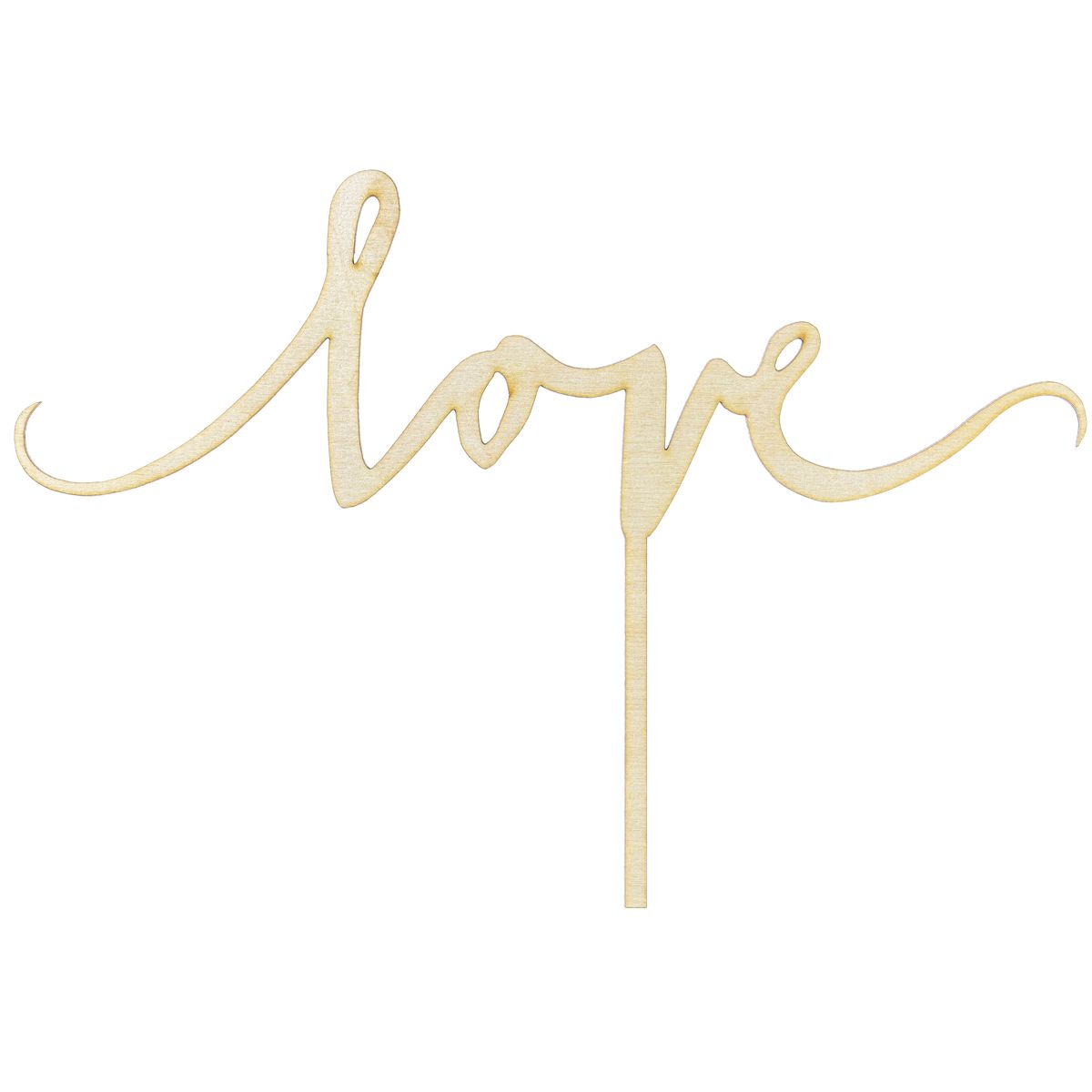 Cake topper en bois Love PartyDeco
