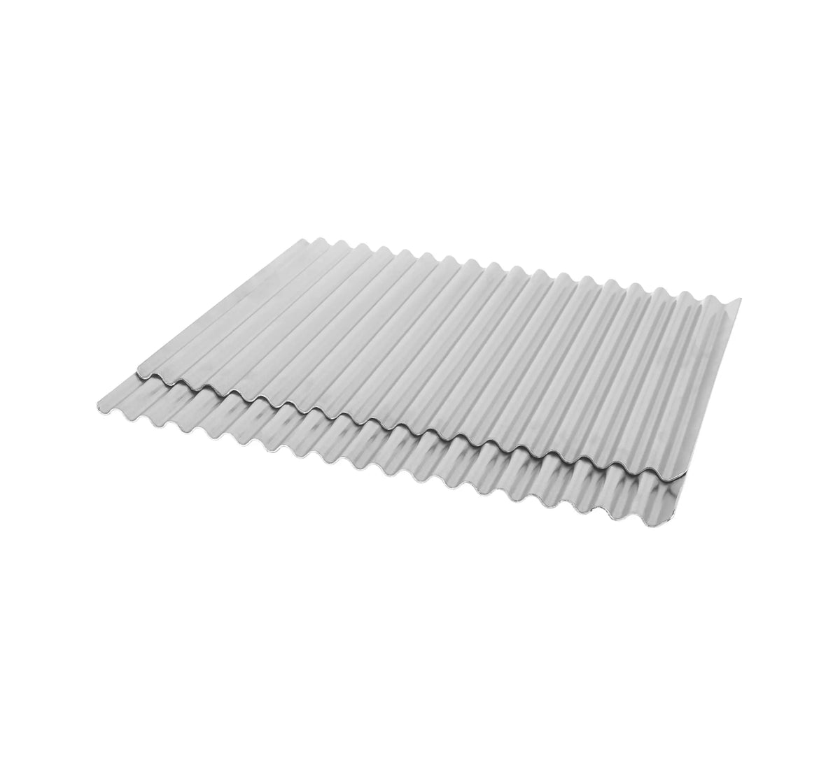 Kit de 2 plaques aluminium ondulées pour pâte feuilletée