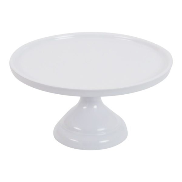 Présentoir à gâteaux blanc 23 cm