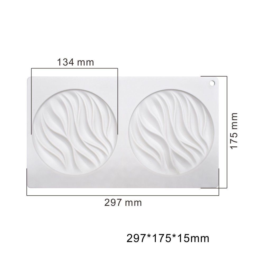 Moule silicone topping Dune