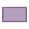 Pochoir Mesh Stencil rayures fines
