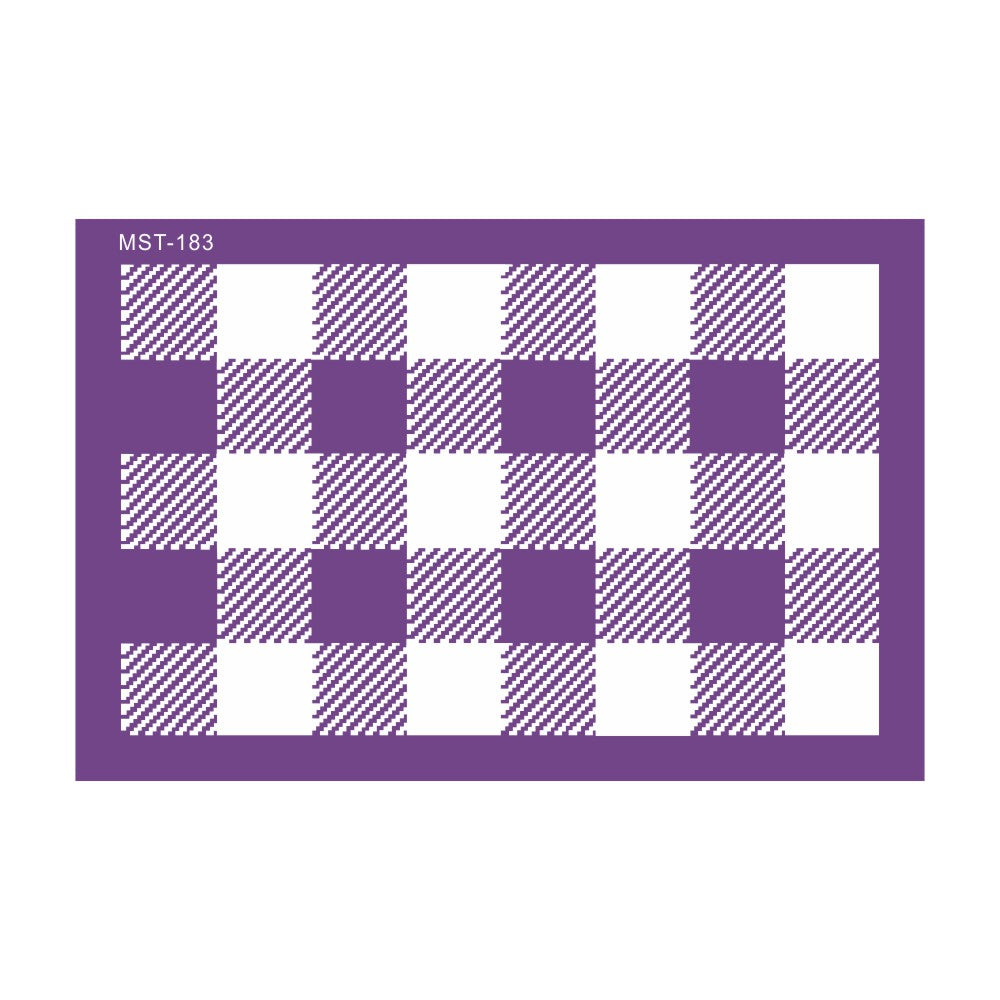 Pochoir Mesh Stencil Vichy