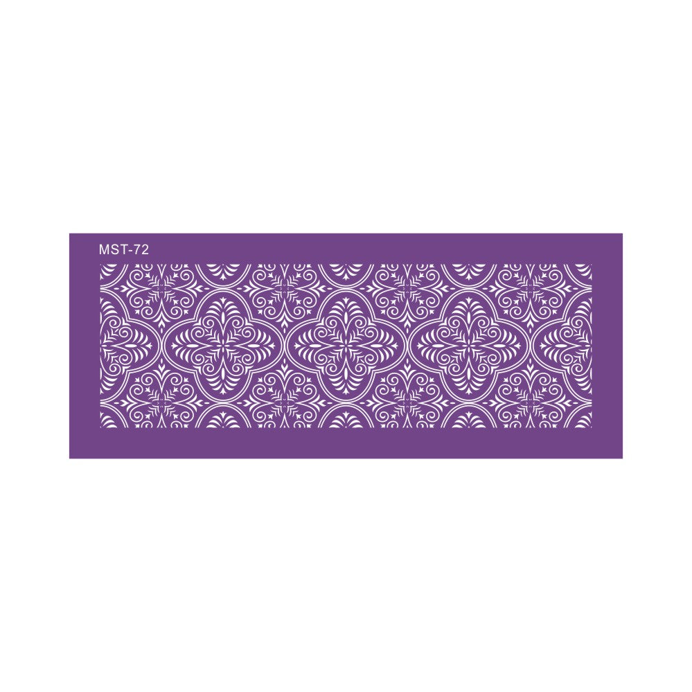 Pochoir Mesh Stencil Fresque