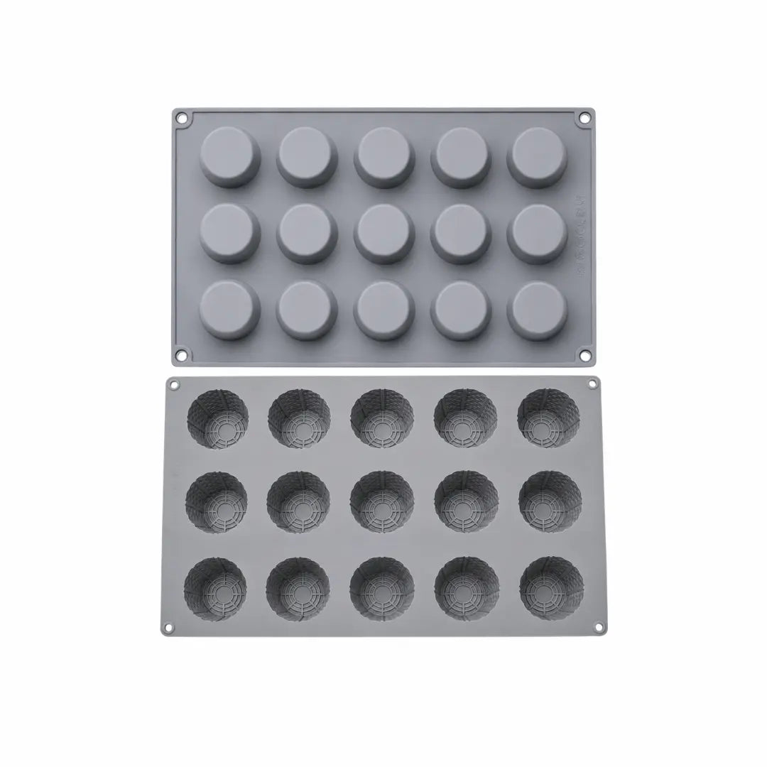 Moule silicone 15 paniers osier