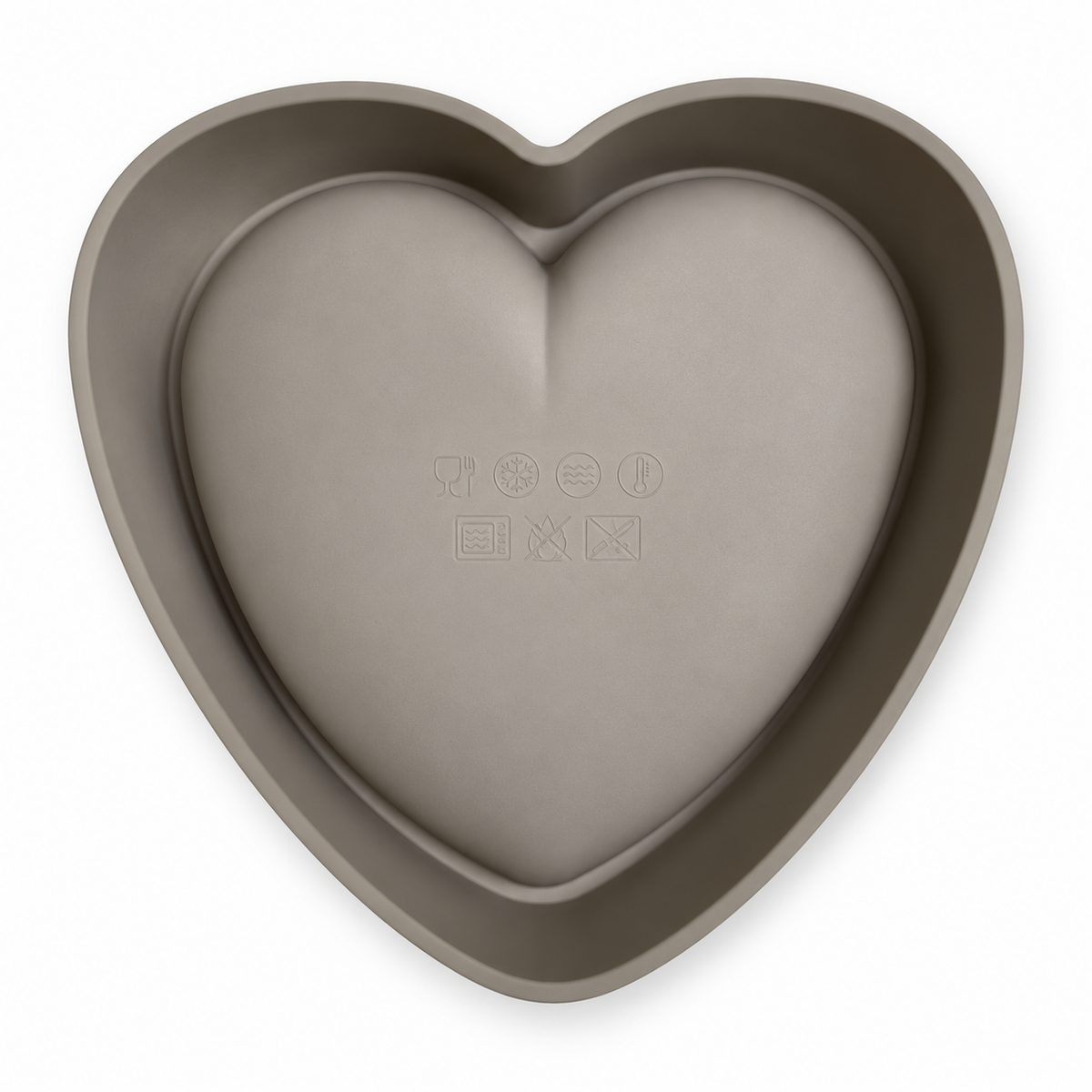 Moule silicone cœur bento cake 14 x 13 cm