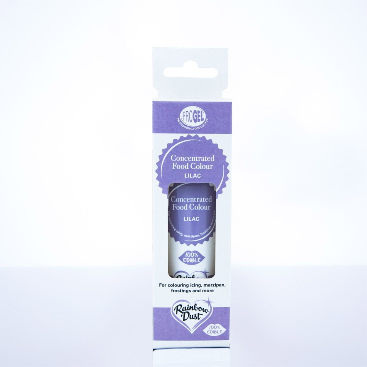 Colorant gel concentré ProGel lilas Rainbow Dust