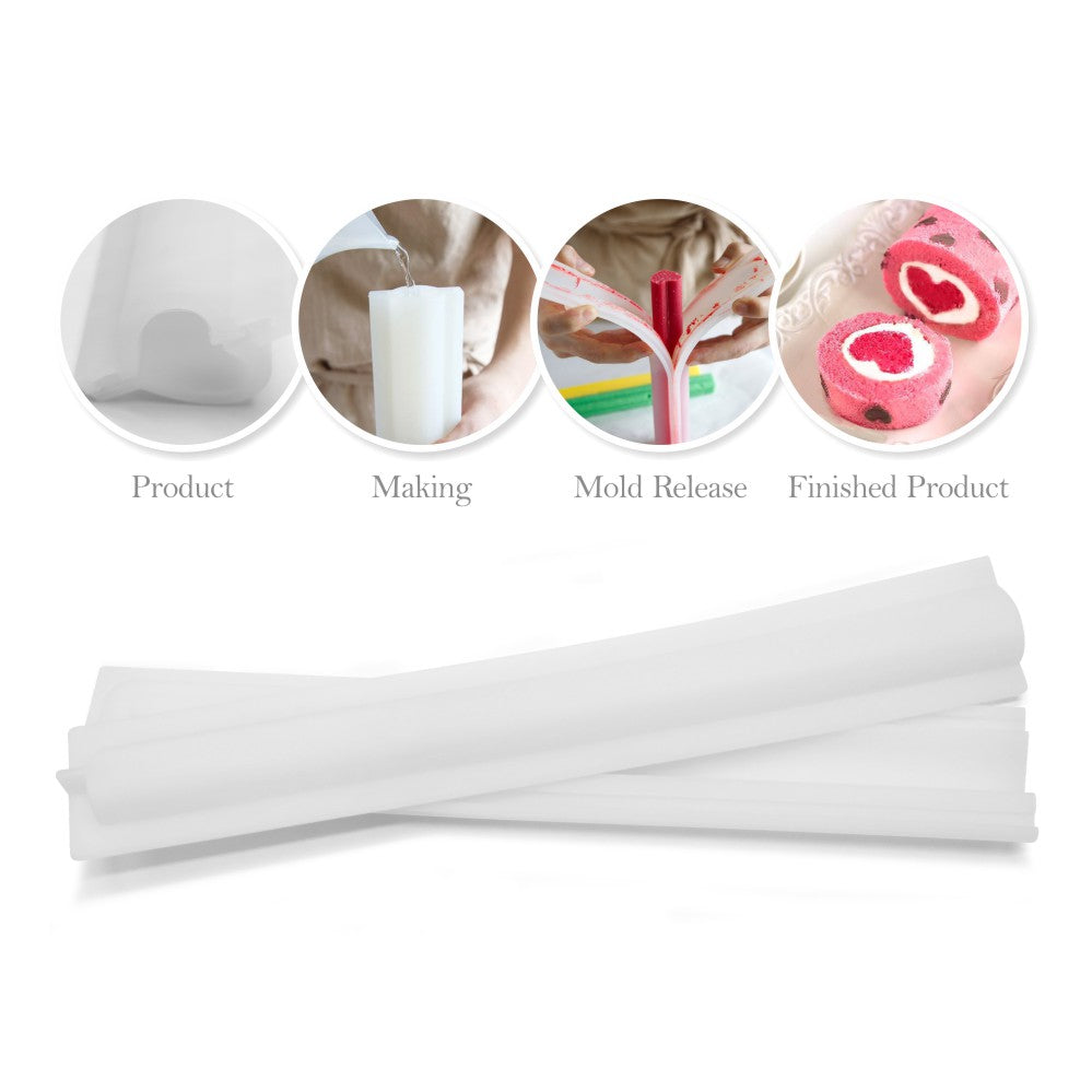 Moule à insert cœur en silicone