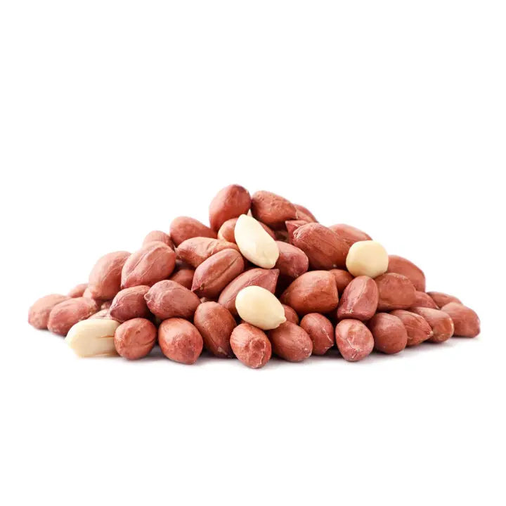 Arachides Cacahuètes crues décortiquées rouges