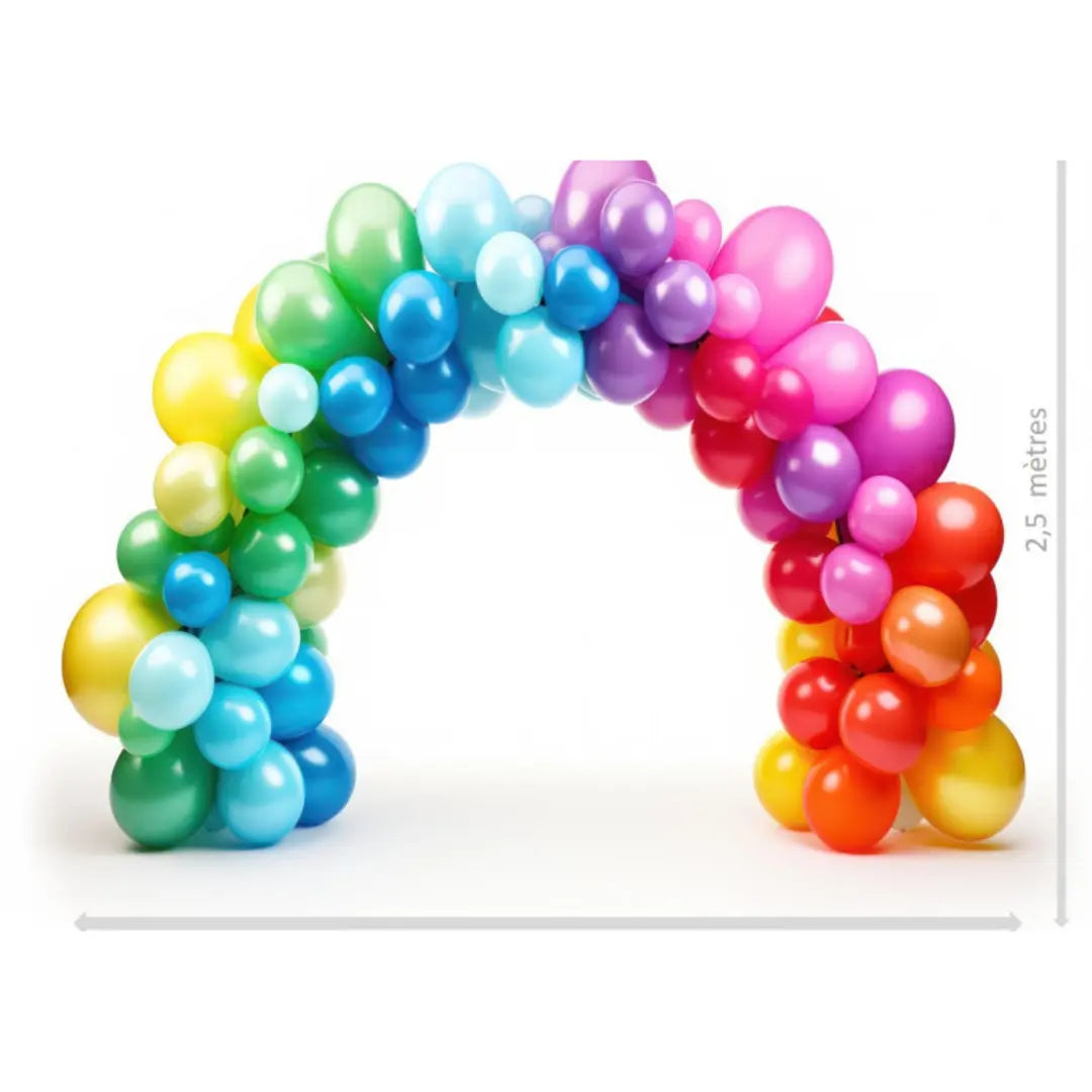 Arche à ballons avec bases lest à eau