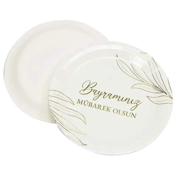 Assiettes Bayram Mubarek Olsun x6