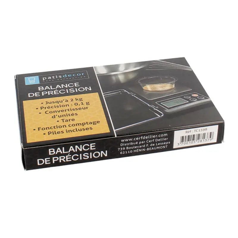 Balance de cuisine de précision Patisdécor
