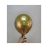 Ballons Transparent et Or Eid Mubarak x2