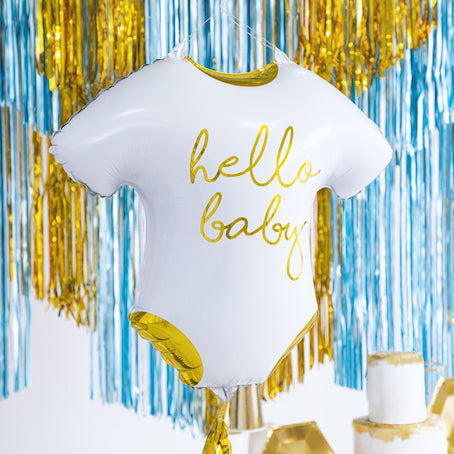 Ballon mylar body Hello Baby
