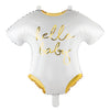 Ballon mylar Body Hello Baby