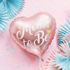 Ballon mylar annonce Mom To Be Rose