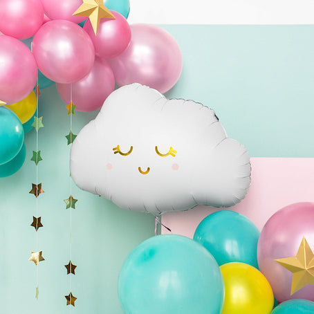 Ballon mylar nuage