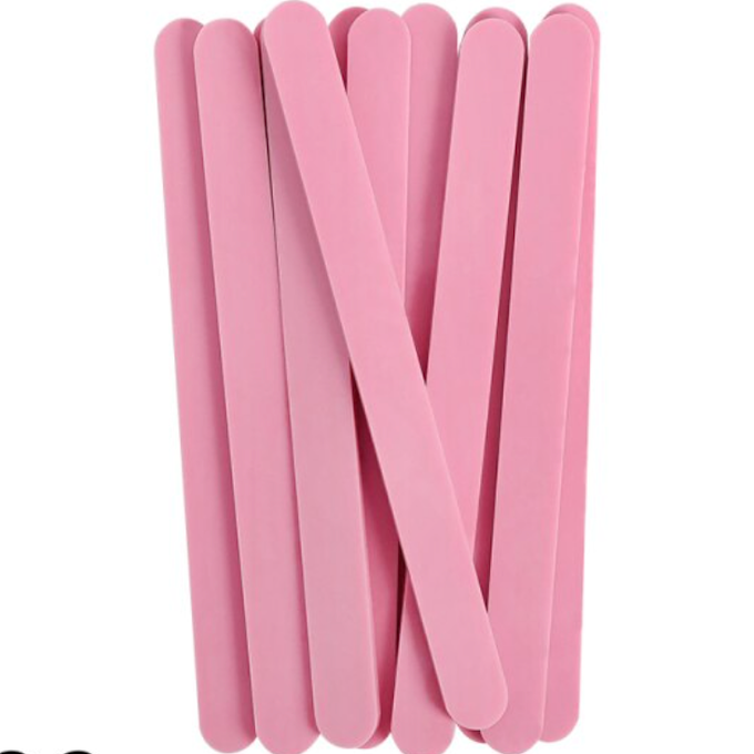 Bâtons Magnum acrylique rose bébé x12