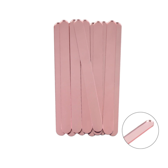 Bâtons Magnum acrylique rose gold x12