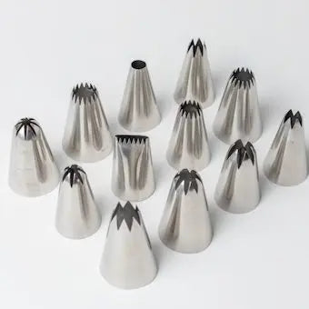 Boîte de 12 douilles inox Layer