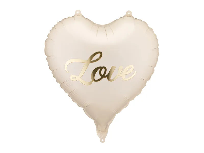 Ballon aluminium cœur Love PartyDeco