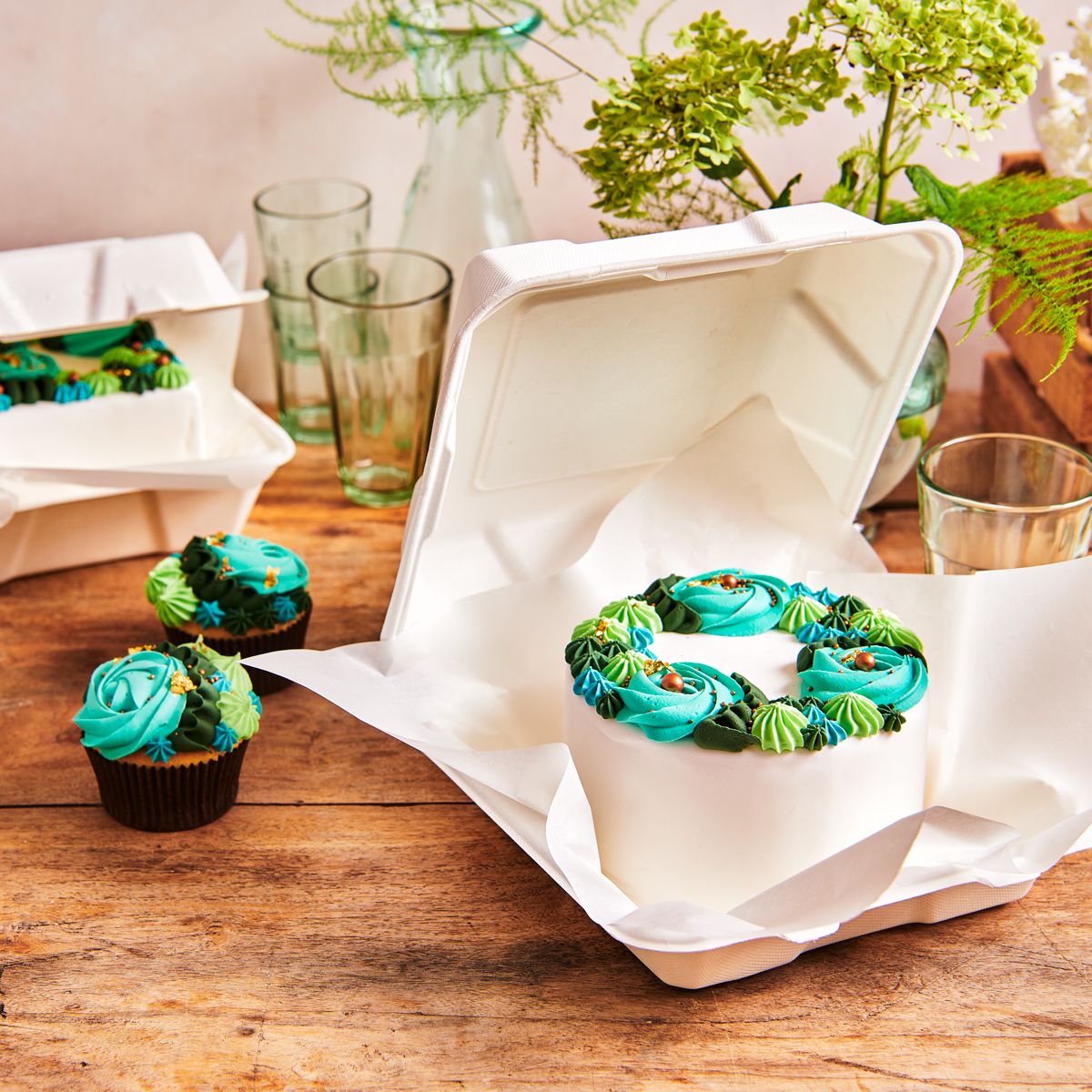 Boîte à gâteaux bento cake x10 FunCakes