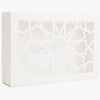 Boîte Orient rectangle blanc