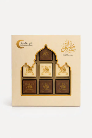 Boîte de chocolats Eid Mubarak – 9 pralines
