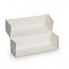 Boite à bûche blanche, Largeur 13 Hauteur 13 cm