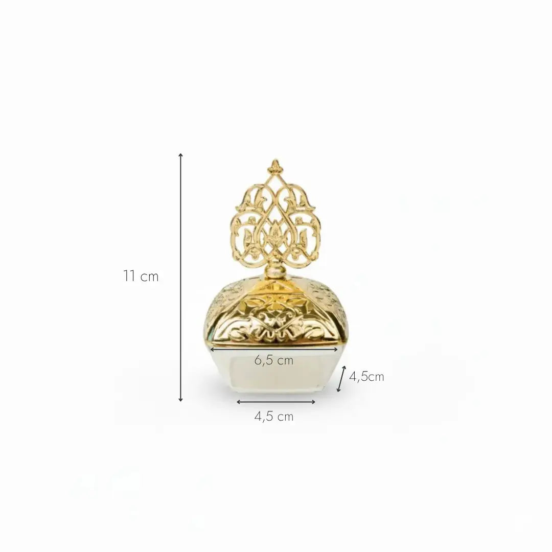 Bonbonnières Coffret à couvercle doré lot de 10