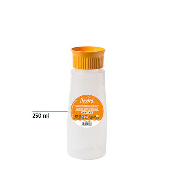 Bouteille graduée pour sirop 250 ml Decora