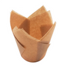 Caissettes tulipe kraft
