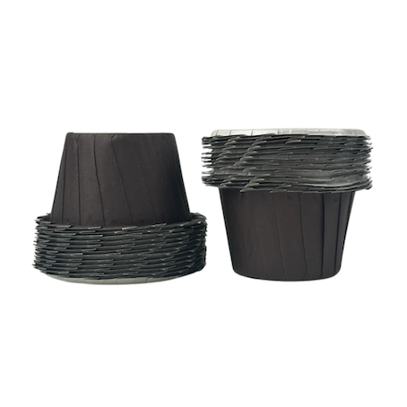 Caissettes à muffins marron x12