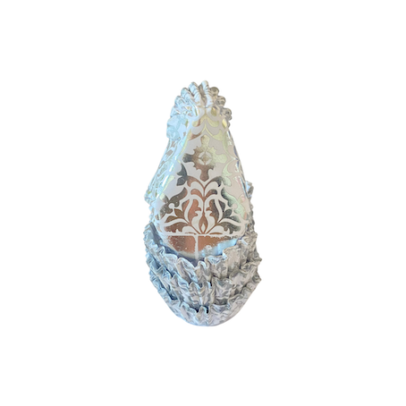 Caissettes Oriental Goutte Argent x40