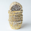 Caissettes Oriental Rond Or x40