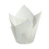 Caissettes tulipe blanc
