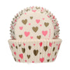 Caissettes à cupcakes Coeur Funcakes x48