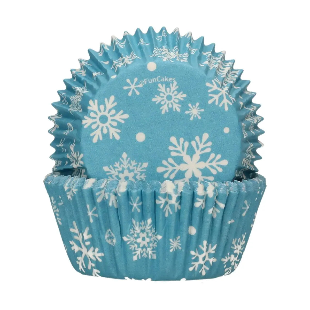 Caissettes à cupcakes Hiver x48 FunCakes