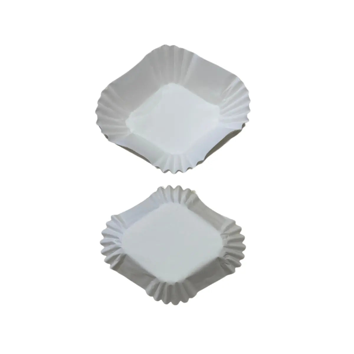 Caissettes blanches sulfurisées losange x150