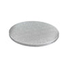 Cake Drum rond argent
