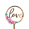 Cake Topper Love