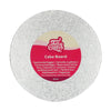 Semelle Cake Board Rond Argent